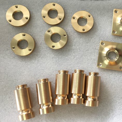 brass parts machining